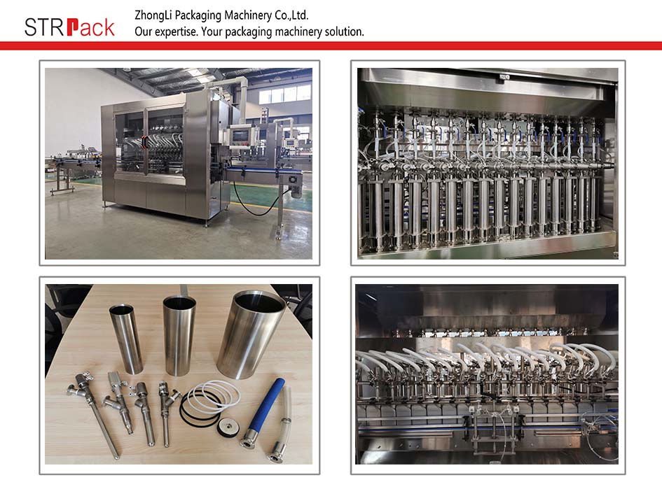 Automatic Linear Lubricating Oil Filling Machine