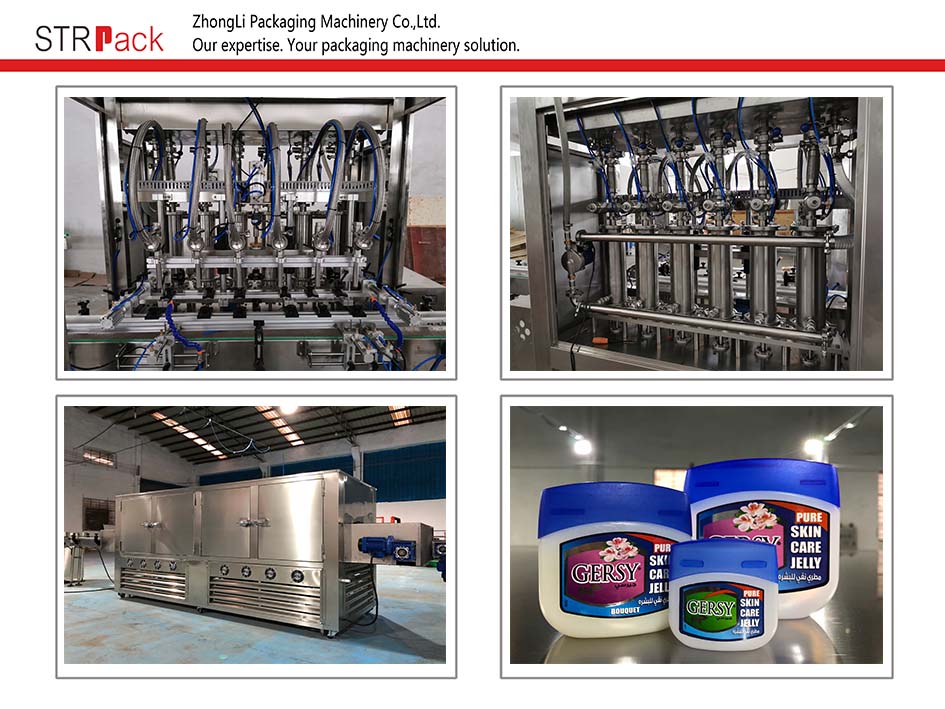 Vaseline Filling And Cooling Line Vaseline Filling And Cooling Line