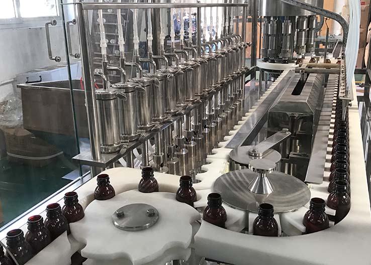 Syrup Tonic Filling Capping Machine